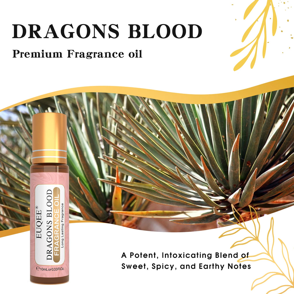EUQEE 10ml Premium Men's Fragrance Oil For Car Diffuser Aromatherapy Vanilla Musk Leather Amber Romance Aroma Essential Oils