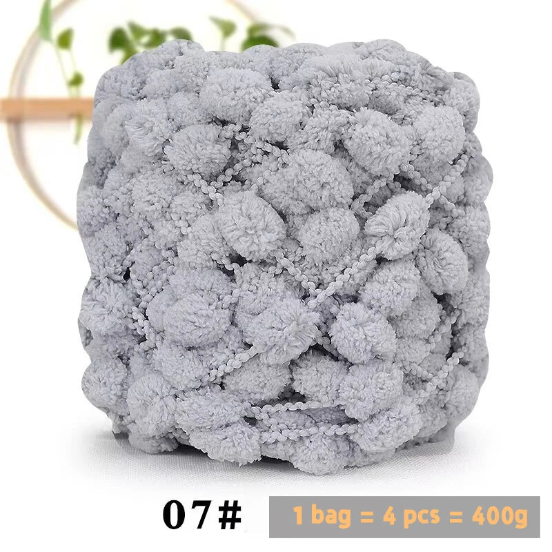 Yarn, Textured for Throw Blankets, Cushions, Rugs & Cozy Handmade Crafts