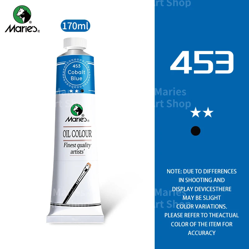 Oil Paint Large Tube, Marie's 170ml — 16 Colors, Artist Grade