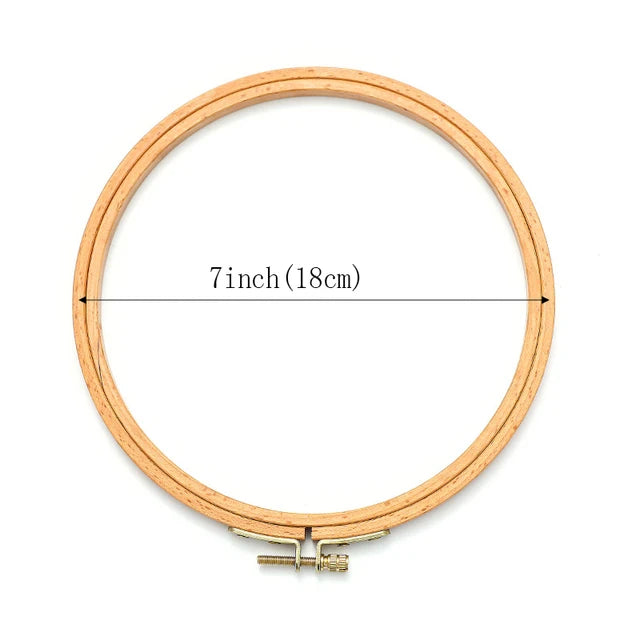 Embroidery Hoops, Round Display Frames for Handmade Needlecraft Art
