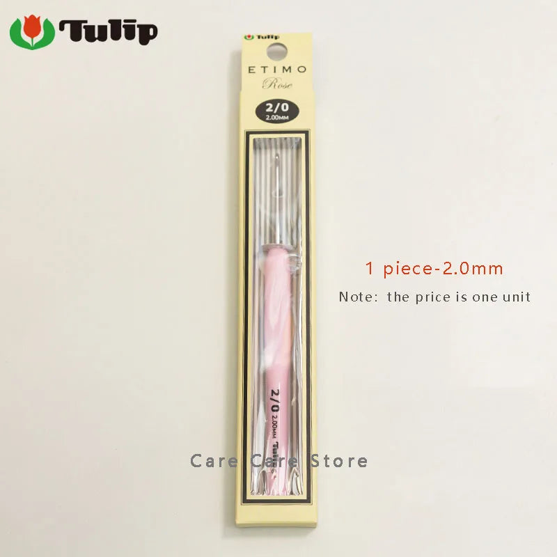 Crochet Hook, Tulip Etimo Rose for Embroidery & Handmade Needlework Crafts