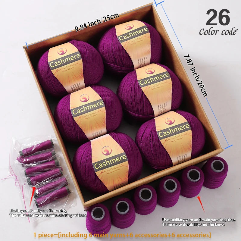 Yarn for Hand Knitting Sweaters, Scarves, Hats & Winter Layering Projects