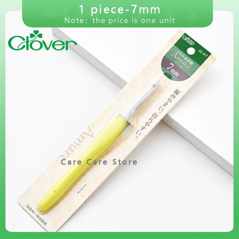 Crochet Hook, Clover Amure for Handmade Yarn Crafts & Needlework Projects
