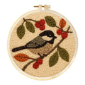 Punch Needle Kit, Hummingbird Love Design for Handmade Wall Decor & Gifts