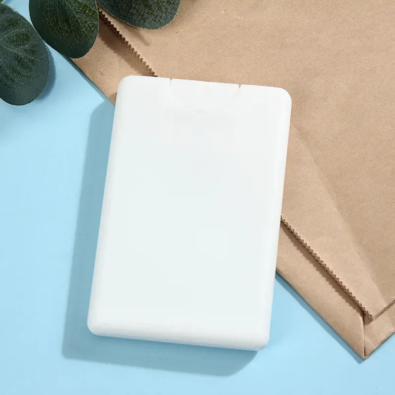 Perfume Spray Bottle Empty Refillable Flat Card Travel Atomizer