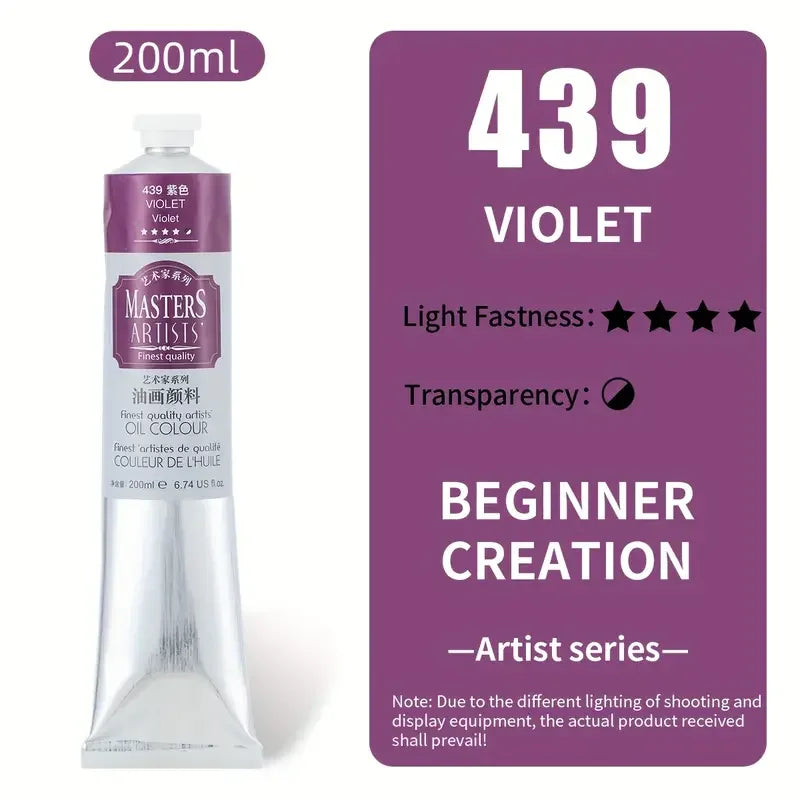 Oil Paint Jumbo Tube, Marie's 200ml — 14 Colors, Artist Grade
