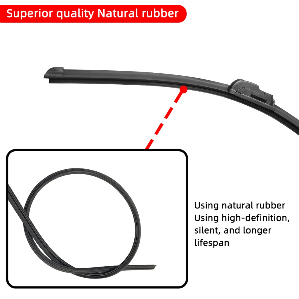 Car Windshield Wiper Blades Hook Premium Quality Replacement Accessory