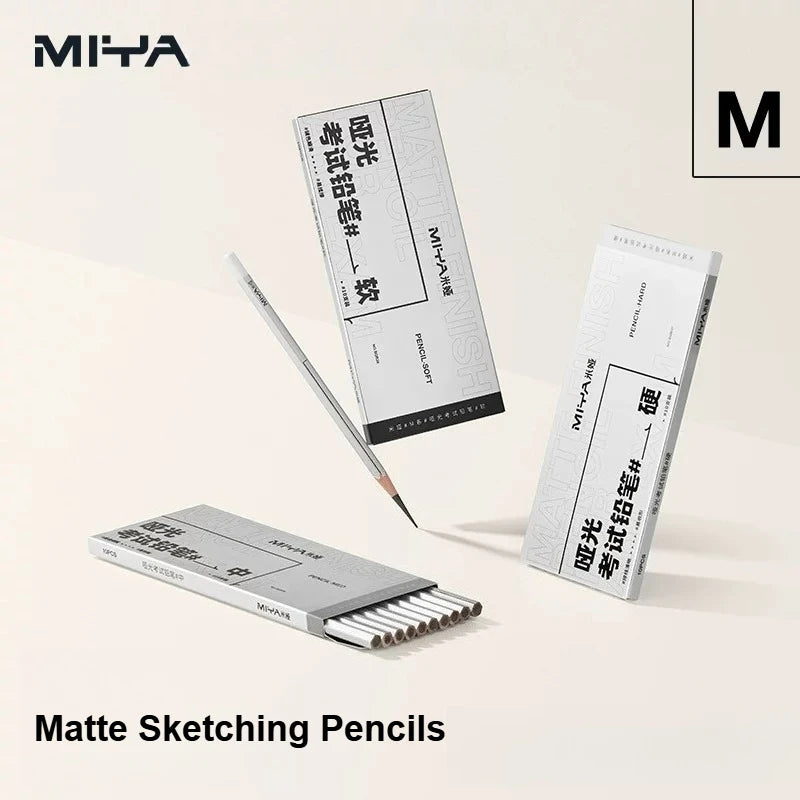 Miya Matte Charcoal Pencils — Choose Your Hardness