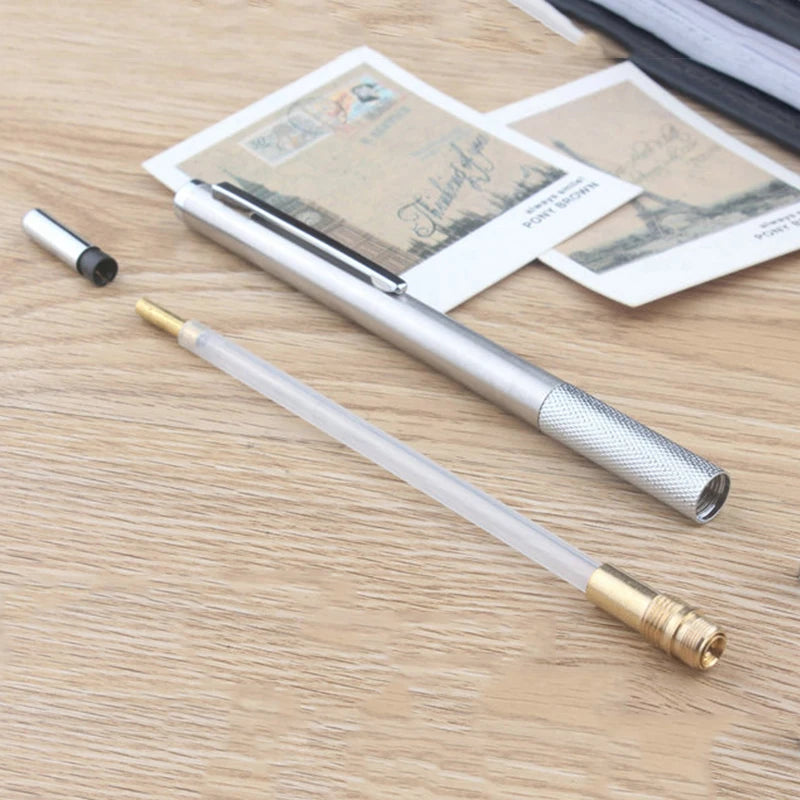 Full Metal Mechanical Pencil Set — 5 Sizes for Art & Writing