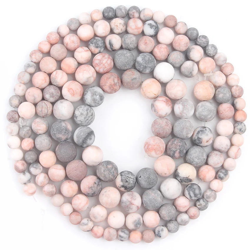 Stone Beads Tiger Eye Amethyst-Style Crystal Spacer Bracelets Necklace
