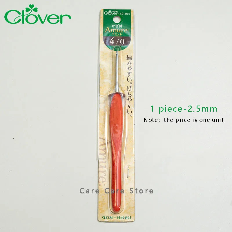 Crochet Hook, Clover Amure for Handmade Yarn Crafts & Needlework Projects