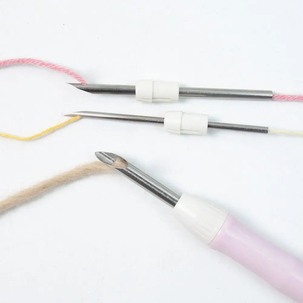 Punch Needle Tool Set, Embroidery Pen for Handmade Stitching & Yarn Crafts