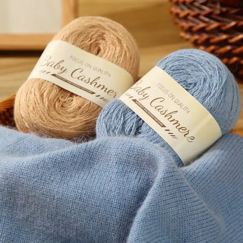 Yarn, Medium-Fine for Hand Knitting Sweaters, Scarves & Winter Accessories