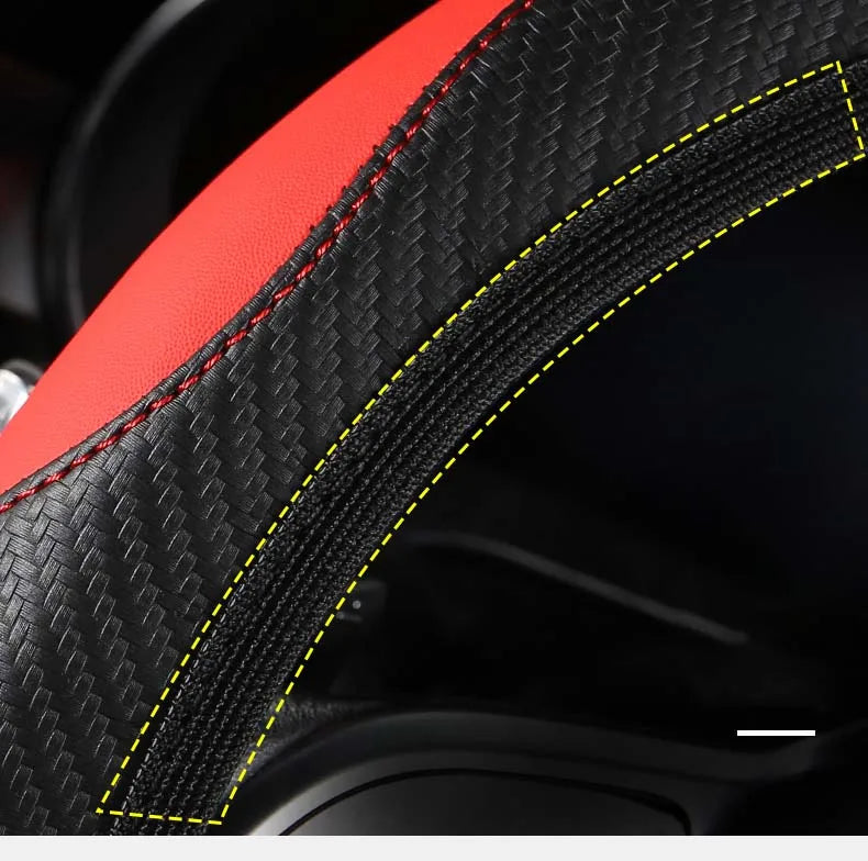 Car Steering Wheel Cover Breathable Steering Wheel Cover Anti-Slip Comfort