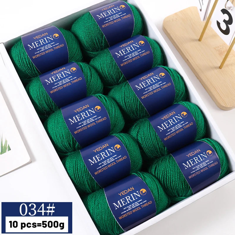 Yarn, Fine for Hand Knitting Sweaters, Scarves, Hats & Winter Accessories