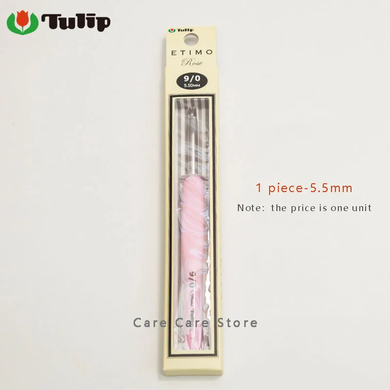 Crochet Hook, Tulip Etimo Rose for Embroidery & Handmade Needlework Crafts