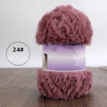 Yarn, Faux Fur for Handmade Slippers, Sweaters, Scarves & Winter Hats