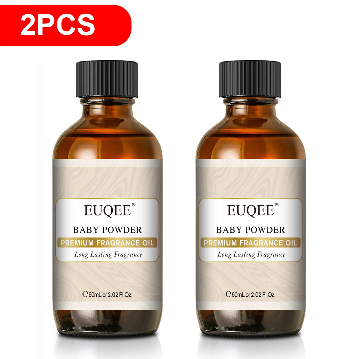 EUQEE Premium Fragrance Oil 60ml Glass Dropper Candle Soap Diffuser 13 Scents