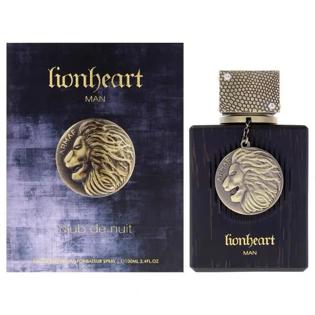 Armaf Club de Nuit Lionheart Man Men's Cologne EDP 3.4 oz Woody Spicy Spray