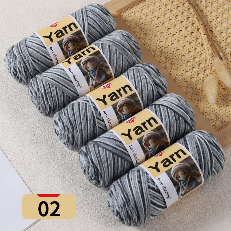 Yarn, Rainbow Gradient for Sweaters, Scarves, Hats & Handmade Blankets