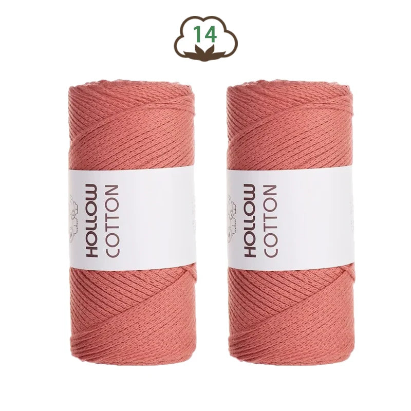 Yarn, Hollow Cord for Crochet Bags, Hats, Cushions & Handmade Accessories