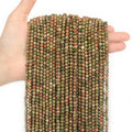 Stone Beads Tiny Faceted Tourmaline Tiger Eye Styles for DIY Jewelry Making