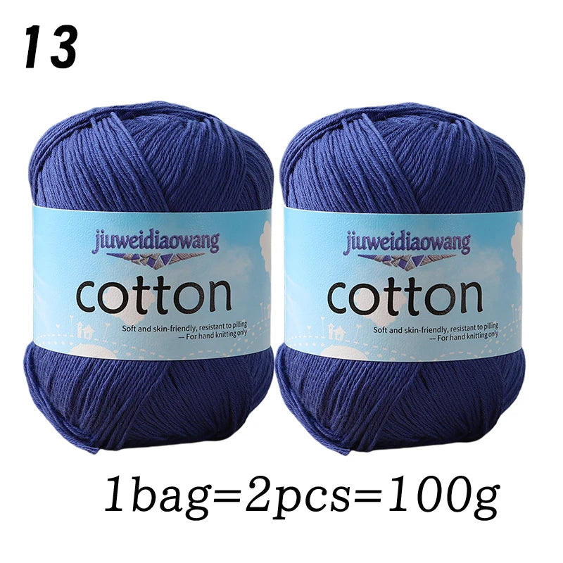 Yarn, Solid Color for Knitting Sweaters, Cushions, Blankets & Craft Projects