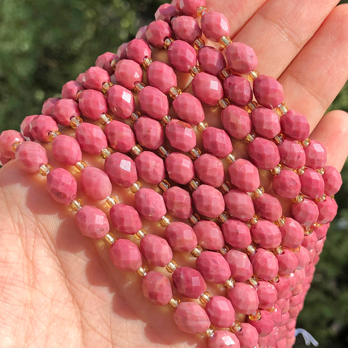 Stone Beads Faceted Oval Assorted Stone Styles for DIY Jewelry Making