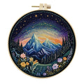 Embroidery Kit, Aurora Pattern for Beginner Needlework & Handmade Decor