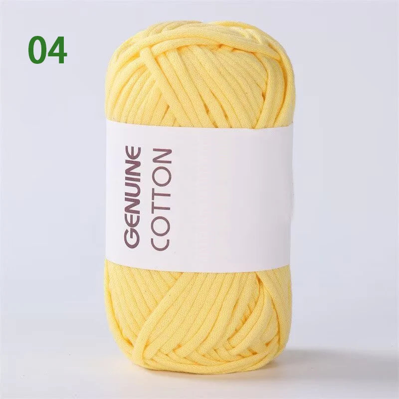 Yarn, Hollow Cord for Crochet Shoes, Scarves, Bags, Hats & Blanket Crafts