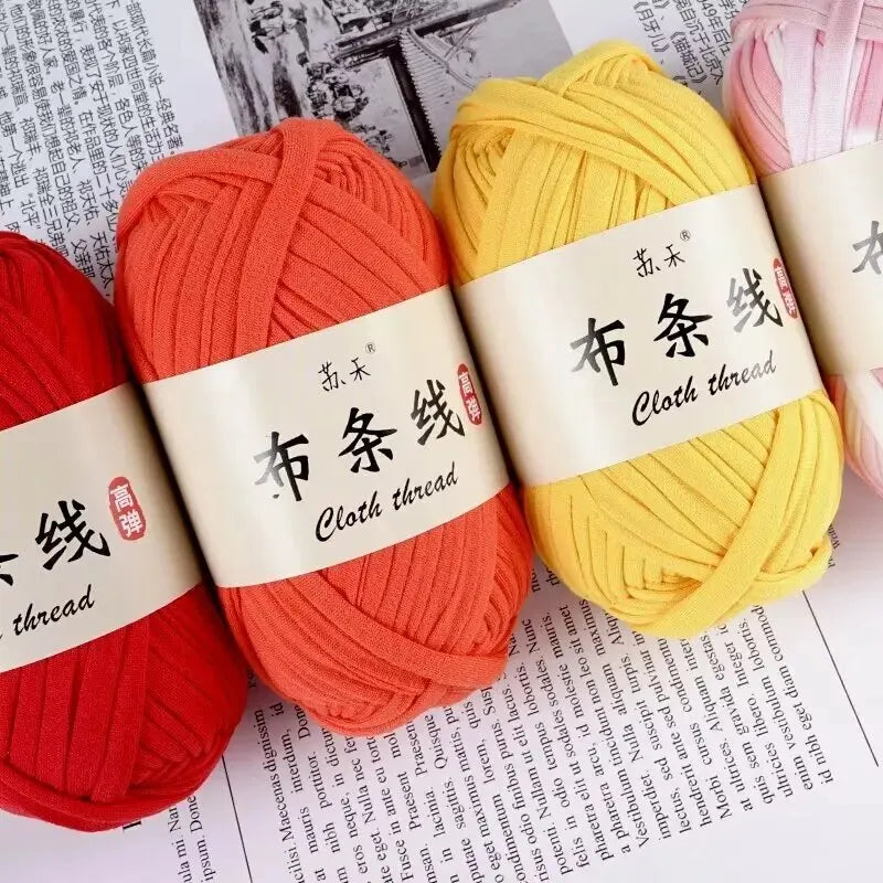 Yarn, Thick Fabric for Handmade Rugs, Bags, Toys & Slipper Crochet Crafts