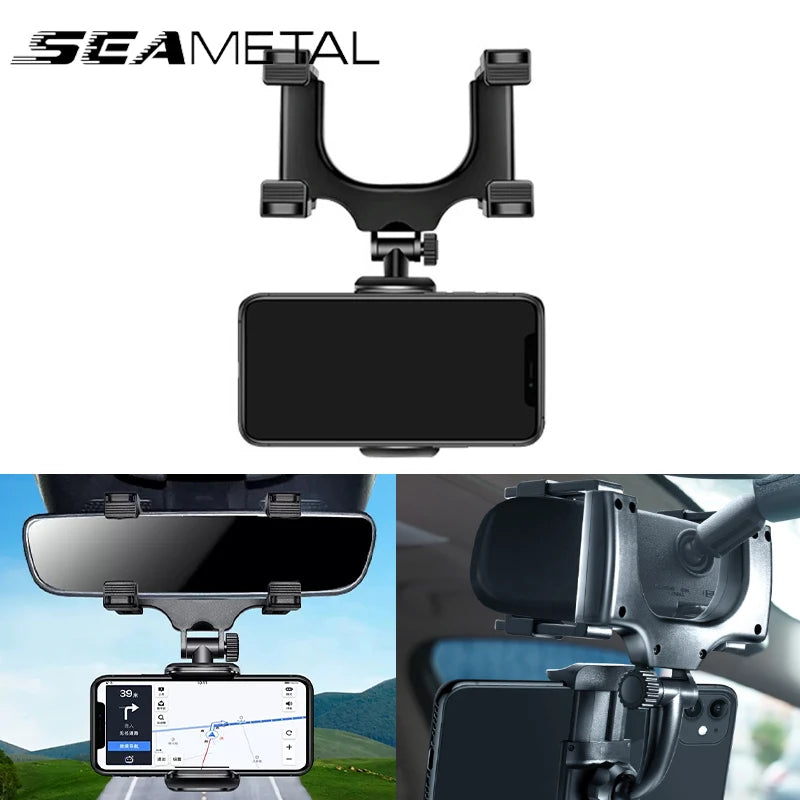 SEAMETAL Rearview Mirror Phone Holder Premium Quality Replacement Accessory