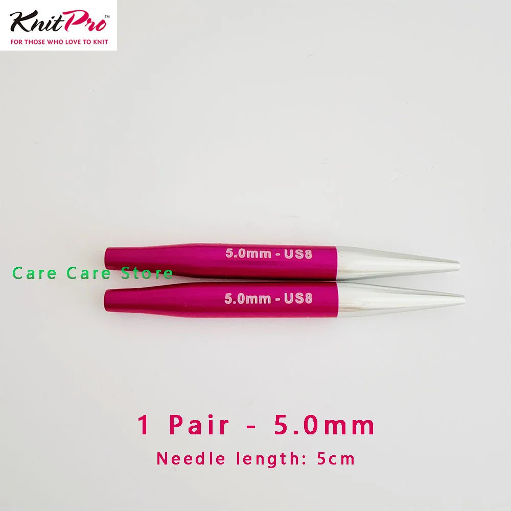 Knitting Needle Tips, KnitPro Zing for Sleeve, Collar & Circular Knitting