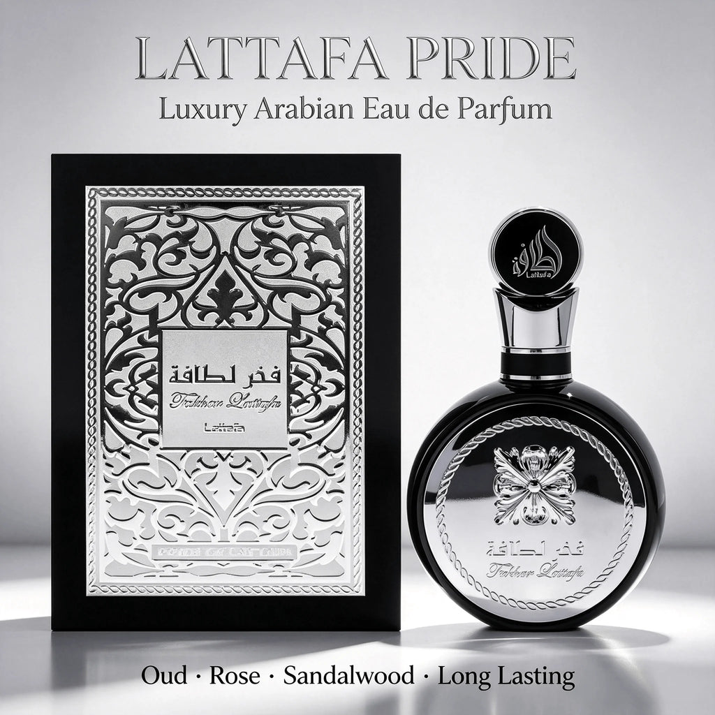 Lattafa Fakhar Men's Cologne Eau de Parfum 3.4 oz Fresh Woody Fragrance Spray