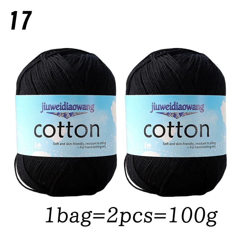Yarn, Solid Color for Knitting Sweaters, Cushions, Blankets & Craft Projects