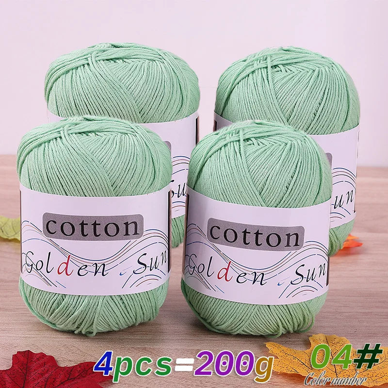 Yarn, Medium-Fine for Crochet Sweaters, Vests, Hats & Small Blankets