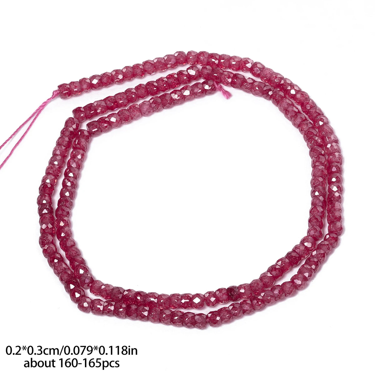 Stone Beads Faceted Abacus Zircon-Style for DIY Jewelry Making Bracelet Supplies