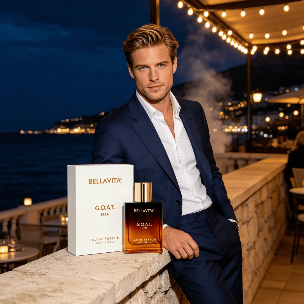 Bella Vita G.O.A.T. Man Men's Eau de Parfum 3.4 oz Cologne Fragrance
