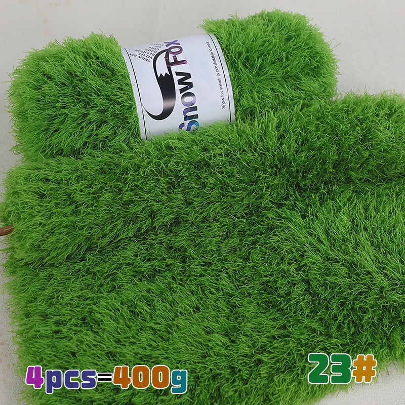Yarn, Faux Fur Eyelash Texture for Knitting Coats, Scarves, Hats & Vests