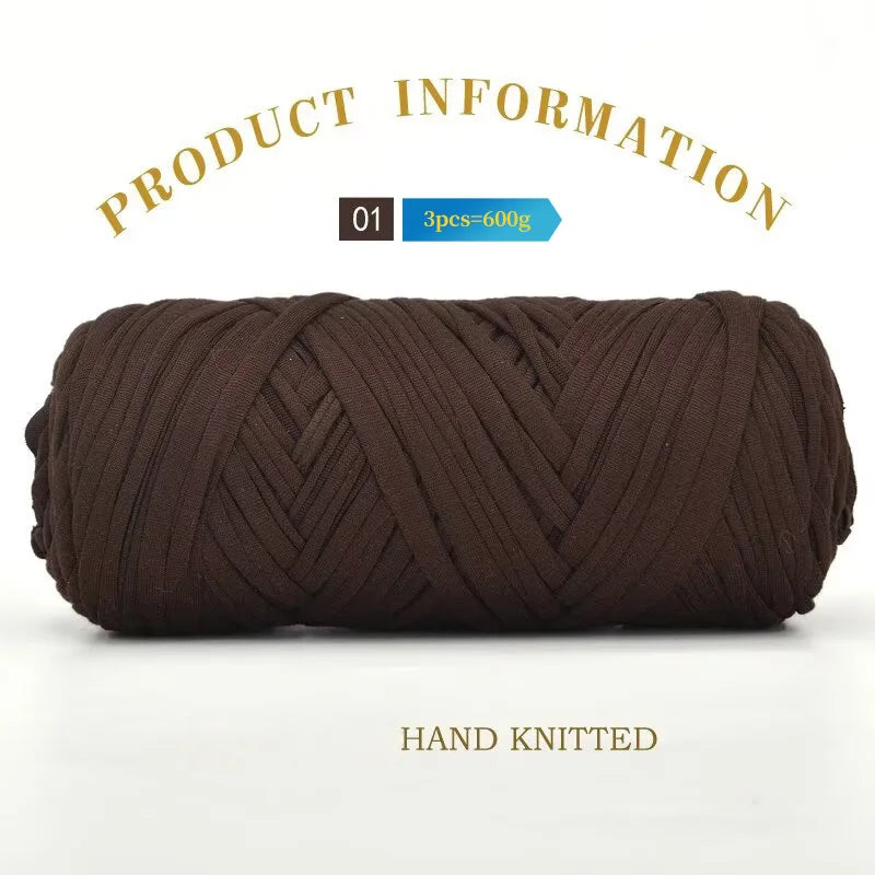 Yarn, Fabric Strip for Crochet Bags, Slippers, Hats, Cushions & Baskets