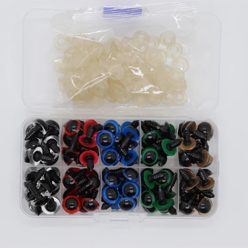 5/6//7/8/9/10/12/14/18/20mm Plastic Safety Eyes For Premium Quality Replacement Accessory