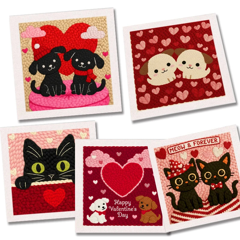 Punch Needle Kit, SDOYUNO for Beginner Embroidery & Handmade Wall Art