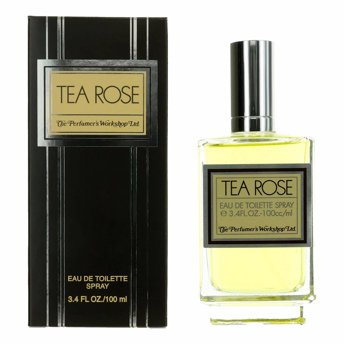 Tea Rose 3.4 Eau De Toilette Spray For Women