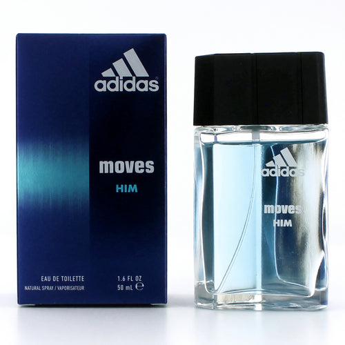 Adidas Moves Eau de Toilette 1.6 oz Men's Cologne Fragrance Spray