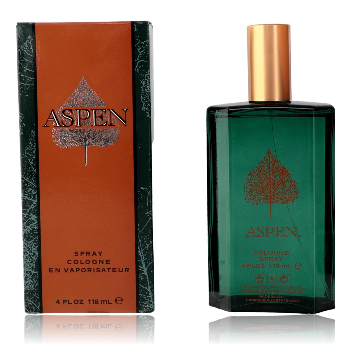 Coty Aspen Cologne 4 oz Men's Cologne Fragrance Spray