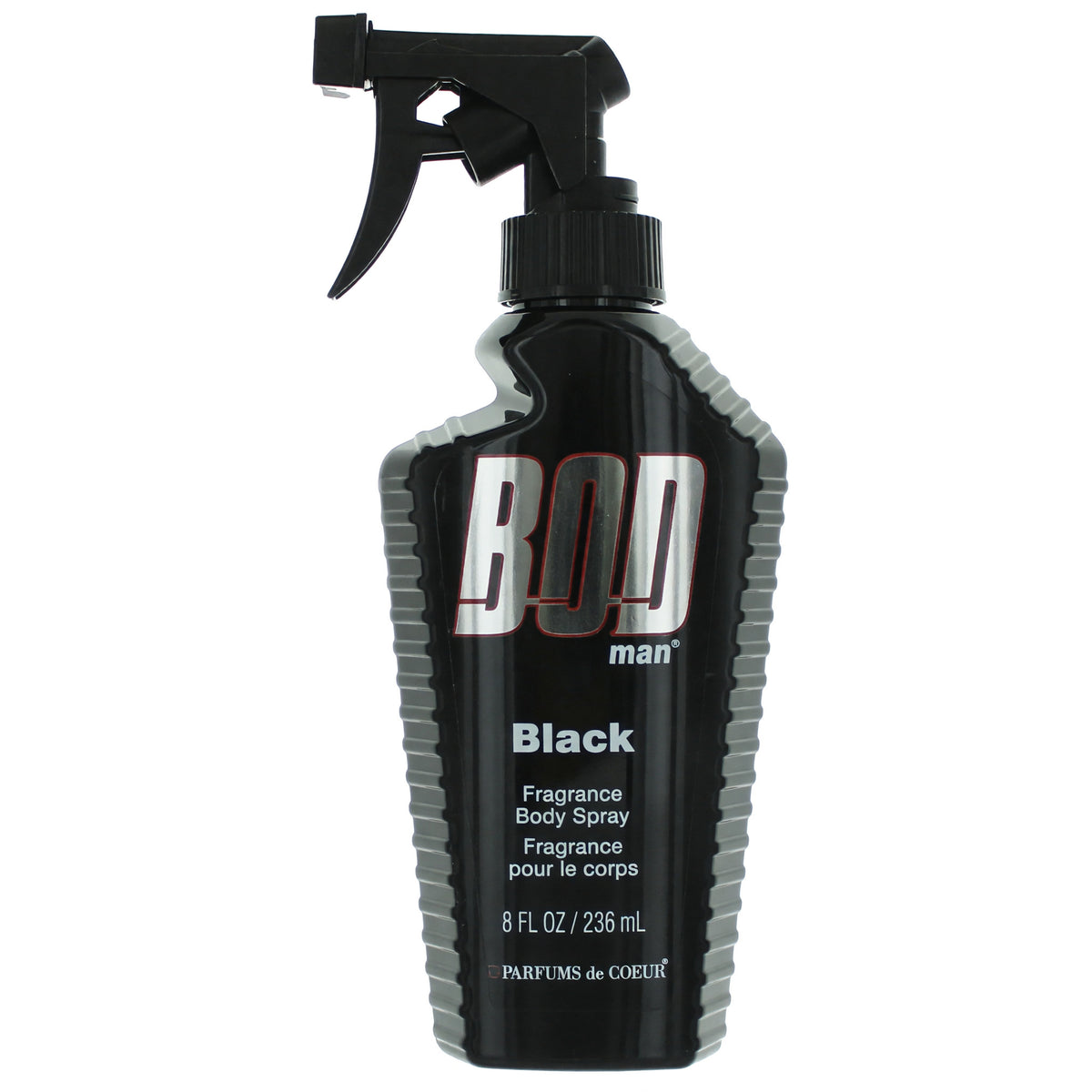 Parfums De Coeur Bod Man Black Body Spray 8 oz Men's Cologne Fragrance Spray
