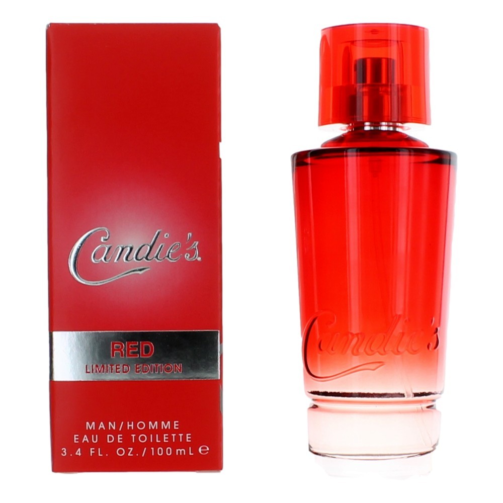 Candies Candie'S Red Eau de Toilette 3.4 oz Men's Cologne Fragrance Spray