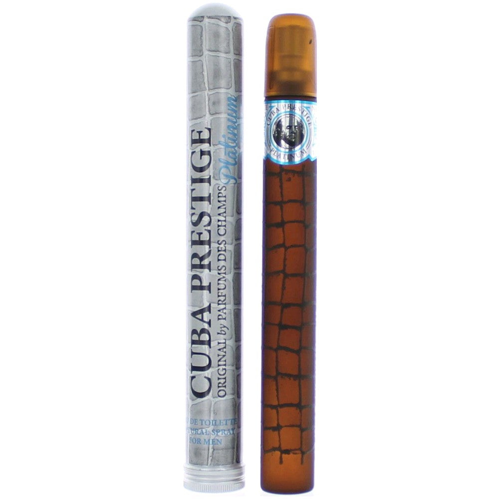 Cuba Prestige Platinum Eau de Toilette 1.17 oz Men's Cologne Fragrance Spray