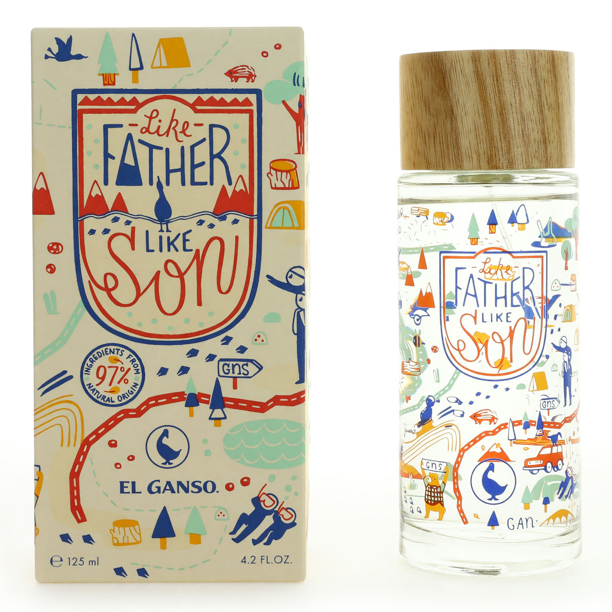 El Ganzo Like Father Like Son Eau de Toilette 4.2 oz Men's Cologne