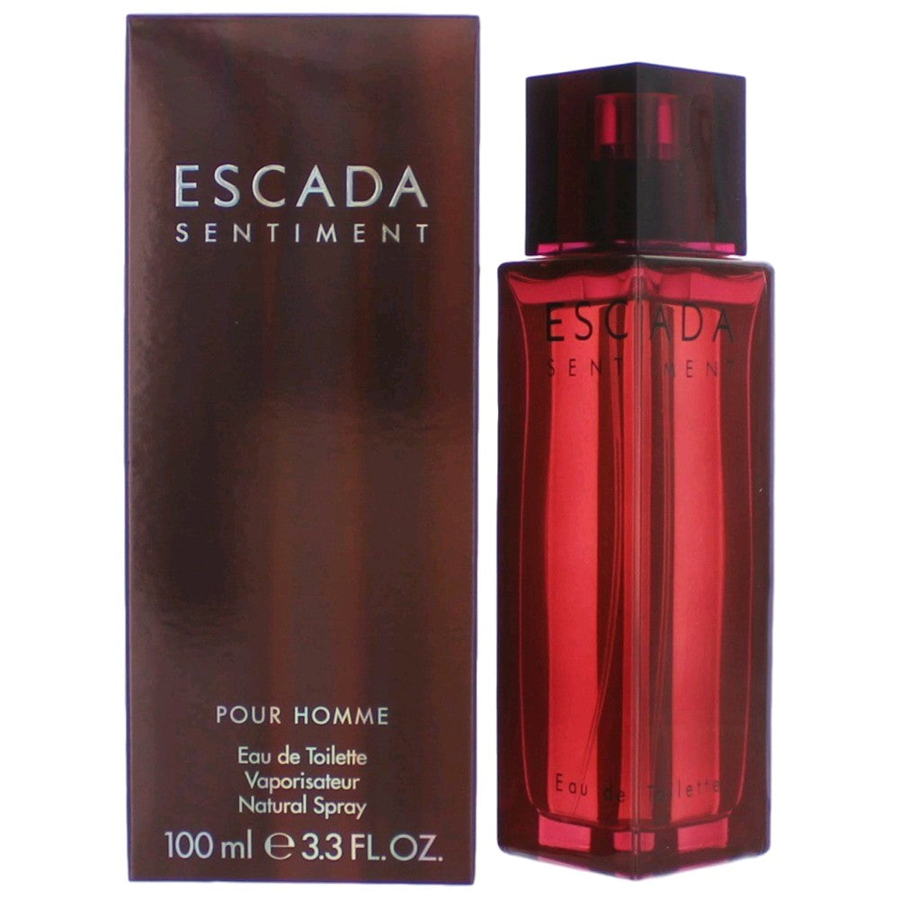Escada Sentiment Eau de Toilette 3.4 oz Men's Cologne Fragrance Spray